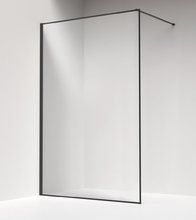 Душевая перегородка Iddis Slide 120 см, свободный вход, стекло прозрачное, профиль графит, SLI8GS2i23