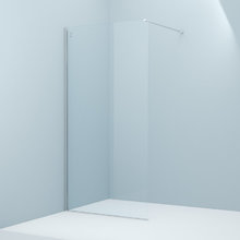 Душевая стенка Iddis Walk In Slide, 100 см стекло прозрачное, хром, SLI8CS0i23