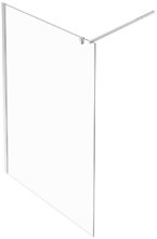 Душевая стенка Jacob Delafon Contra Mix N'Match, E22W140-NF, 140 см, Walk In, прозрачное стекло, без профиля