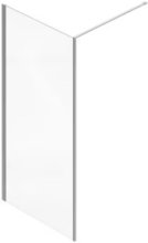 Душевая стенка Jacob Delafon Serenity, стекло прозрачное, E14WK90-GA, 130 см, профиль хром