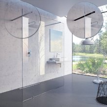 Душевая стенка Ravak Walk-In Free, 140 см, витраж транспарент, GW9FM0C00Z1