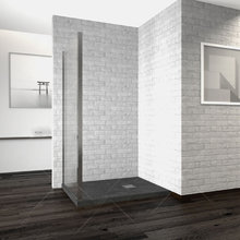 Душевая стенка RGW Z-33, 100 см, стекло прозрачное, профиль хром, 06223310-11