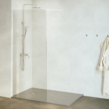 Душевая стенка RGW WA-010W Walk In, 110 см, стекло прозрачное, профиль белый, 351001011-15