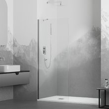 Душевая стенка RGW WA-102 Walk In, 110 см, стекло прозрачное, профиль хром, 351010211-11