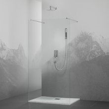 Душевая стенка RGW WA-016 Walk In, 100 см, стекло прозрачное, профиль хром, 35101610-11