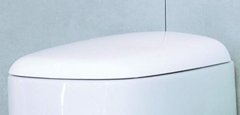 Сиденье с крышкой Flaminia Mono MNCW03 с системой SoftClose, белый/хром