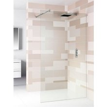 Душевая стенка Riho SZ Scandic NXT X400, G001111120, 90 см, со свободным входом, стекло прозрачное, профиль хром