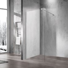 Душевая стенка Vincea Walk In 120 см, стекло прозрачное, профиль хром, VSW-1H120CL