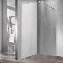 Душевая стенка Vincea Walk In 80 см, стекло прозрачное, профиль хром, VSW-1H800CL