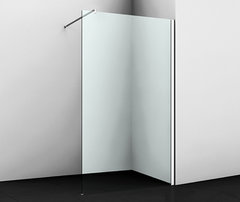 Душевая стенка WasserKraft Rossel 28W40 28W со свободным входом, 120 см, стекло прозрачное, профиль хром
