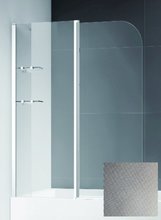 Шторка на ванну Cezares Eco-O-V-12-120/140-P-Cr, 120 x 140 см стекло текстурное Punto, хром