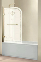 Шторка на ванну Cezares RETRO-V-1-80/145-L(-R)