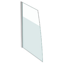 Шторка на ванну Jacob Delafon Serenity 145 x 90 см, матовое стекло, профиль хром, E4933-GA