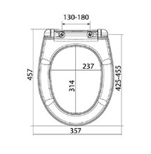 Сиденье для унитаза Iddis 004 004PPS3i31 полипропилен, Soft Close, белый