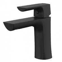 Смеситель Lemark Ursus LM7206BL для раковины с донным клапаном, цвет черный