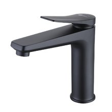 Смеситель для раковины Lemark Bronx LM3737BL, с донным клапаном, черный