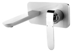 Смеситель для раковины Lemark Melange LM4926CW встраиваемый, белый