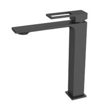 Смеситель для раковины BelBagno Luce LUC-LMC-NERO-W0, черный матовый