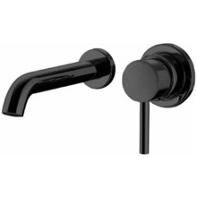 Смеситель для раковины Bossini Oki, встраиваемый, цвет черный матовый Z005302.073