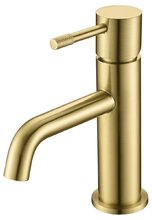 Смеситель Boheme Uno для раковины, золото матовое, 461-MG