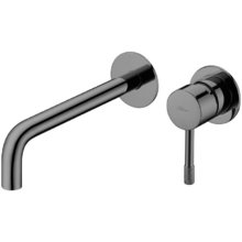 Смеситель Boheme Uno для раковины, PVD покрытие, Gun Metal, 465-SGM