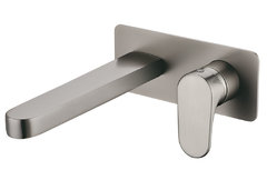 Смеситель Boheme Spectre 455-NB для раковины, встраиваемый, высокий, никель