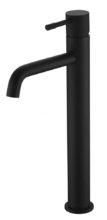 Смеситель для раковины Boheme Uno 462-B черный, высокий
