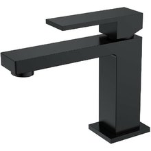 Смеситель для раковины Boheme Qubic 471-B, цвет Matt Black