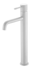 Смеситель Boheme Uno для раковины, высокий, белый матовый, 462-MW