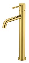 Смеситель для раковины Boheme Uno 462-G золото, высокий