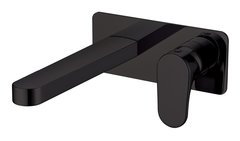 Смеситель Boheme Spectre 455-B для раковины, встраиваемый, черный