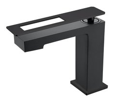 Смеситель Boheme Q для раковины, черный, черный, 141-BB