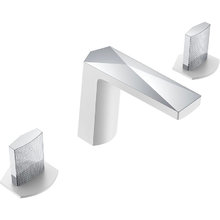 Смеситель для раковины Boheme Venturo 150-WCR-TOUCH, ручка TOUCH, цвет белый/хром