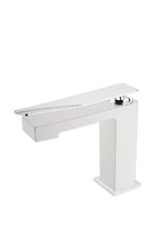 Смеситель для раковины Boheme Q, цвет белый/хром, 141-WCR.2