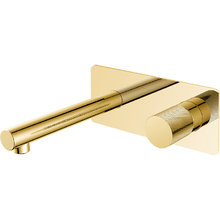 Смеситель Boheme Stick 125-GG.2 для раковины, Gold touch gold