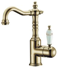 Смеситель Boheme Provanse 362 Ripresa для раковины, высокий, бронза