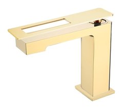 Смеситель Boheme Q для раковины, золото, 141-GG