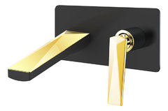 Смеситель Boheme Venturo 385-B для раковины, встраиваемый, черный