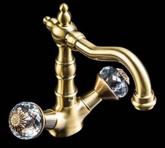 Смеситель Boheme Flora 312-FL для раковины, бронза