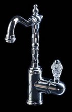 Смеситель Boheme Crystal 262-CRST высокий для раковины, хром