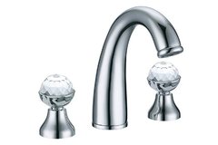 Смеситель Boheme Brillante 357 Presente для раковины на 3 отверстия, хром