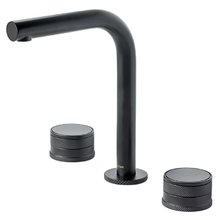 Смеситель для раковины Boheme Prestige 152-B-PR, встраиваемый, цвет черный