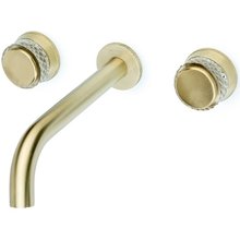 Смеситель для раковины Boheme Aura 152-2-MG-A, встраиваемый, цвет золото матовый