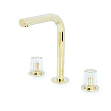 Смеситель для раковины Boheme Elegante 152-G-EL, встраиваемый, цвет золото