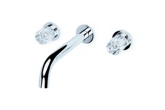 Смеситель Boheme Elegante 152-2-CR-EL, для раковины, встраиваемый, хром