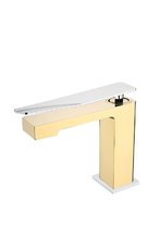 Смеситель для раковины Boheme Q, цвет золото/хром, 141-GCR.2