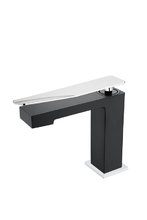 Смеситель для раковины Boheme Q, цвет черный/хром, 141-BCR.2