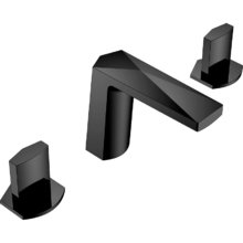 Смеситель для раковины Boheme Venturo 150-GM-ICE, ручка ICE, вороненая сталь, gunmetal