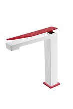 Смеситель для раковины Boheme Q, цвет белый/красный, 142-WR.2