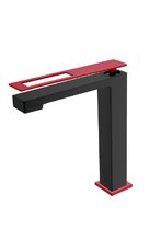 Смеситель для раковины Boheme Q, цвет красный/черный, 142-BR